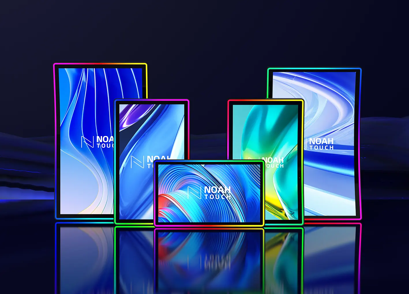 Front LED Touch Monitor